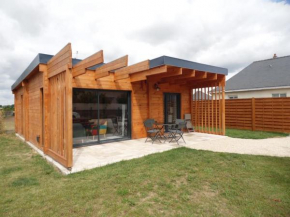 Chalet cosy climatisé avec parking et Internet
